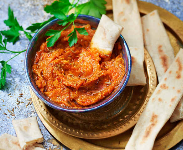 Zaalouk marocain (dip aux épices)