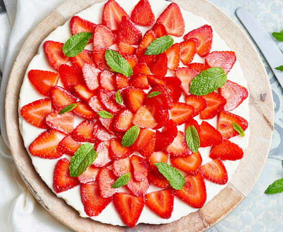 Tarte aux fraises et crème au citron Tarte aux fraises et crème au citron