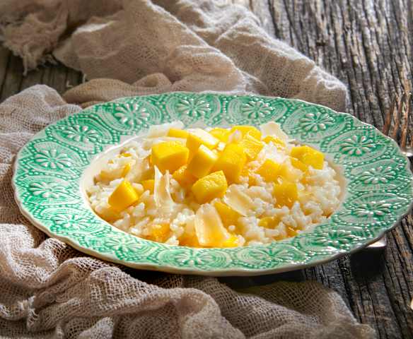 Risotto mango e Parmigiano reggiano