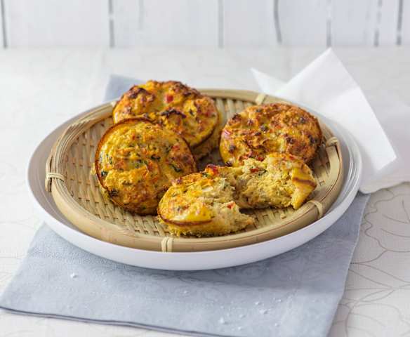 Gemüse-Eier-Küchlein