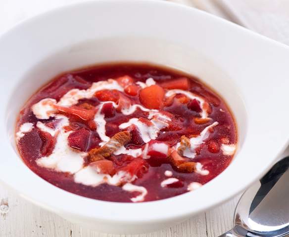 Borschtsch mit Rindfleisch
