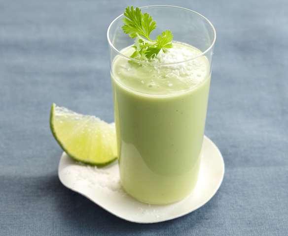 Kalte Avocado-Kokos-Suppe