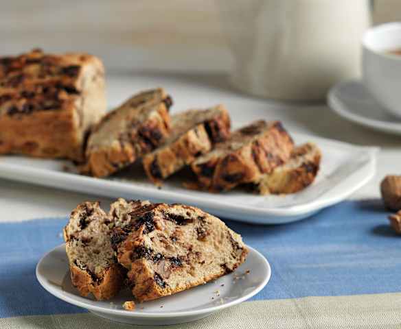 巧克力黄油核桃面包