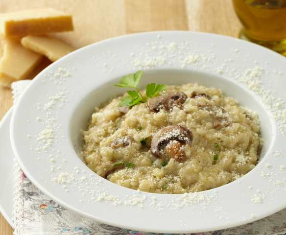 Houbové rizoto