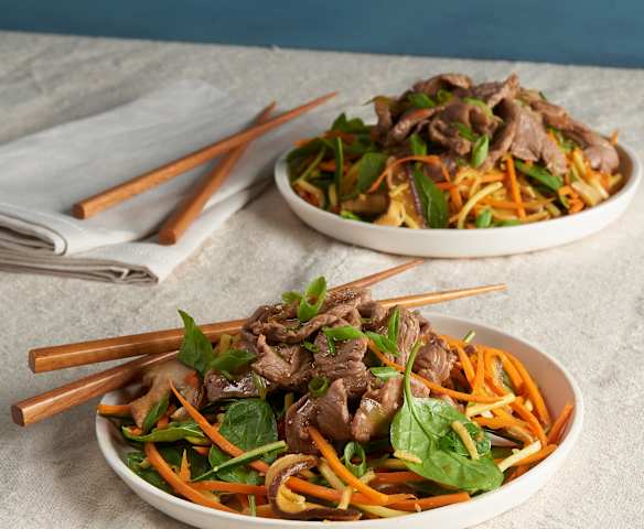 Steak Stir Fry Salad