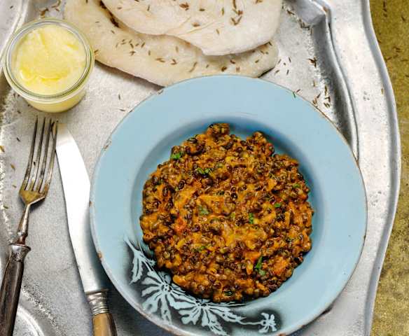 Dal makhani - Lentilhas com manteiga