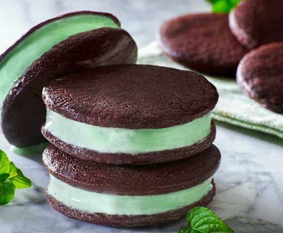 Gelato biscotto ciocco-menta
