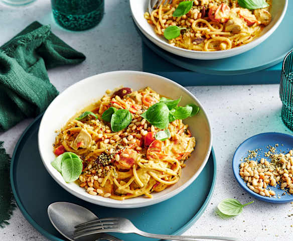 All-in-one creamy vegetable pasta (Diabetes) All-in-one creamy vegetable pasta (Diabetes)