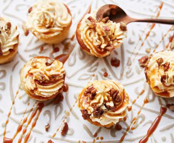 Cupcakes pommes et caramel