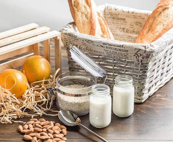 Yogurt di avena e arancia