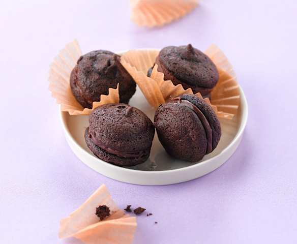 Croustillant au chocolat comme un whoopie pie