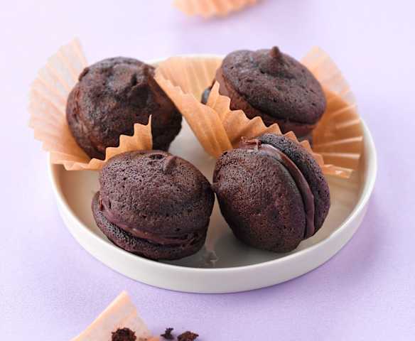 Croustillant au chocolat type whoopi pie