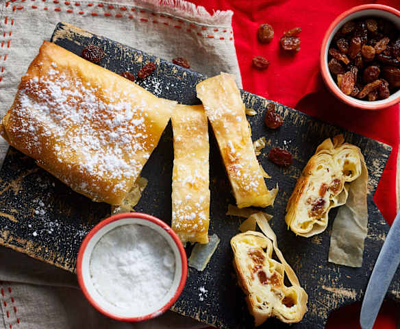 Rétes hongrois (strudel aux raisins secs)