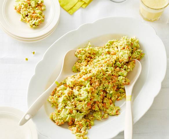 Spitzkohl-Möhren-Slaw