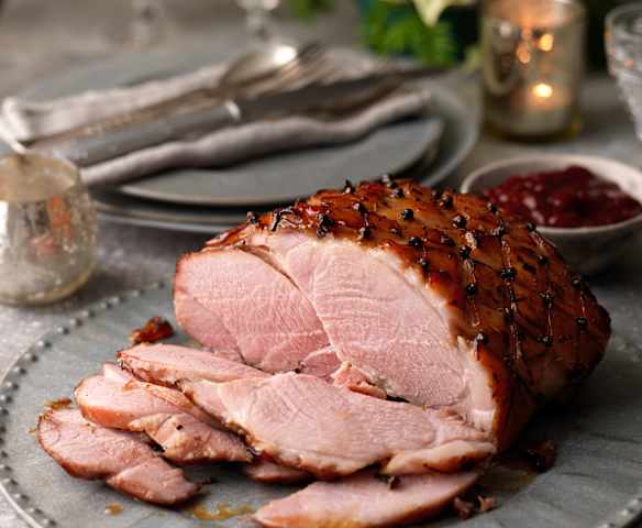 Marmalade-glazed Ham