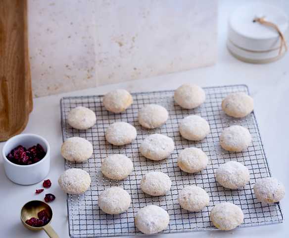 Cranberry-Orangen-Plätzchen