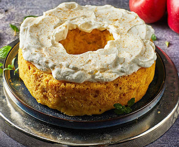 Torta mele e zenzero al Varoma