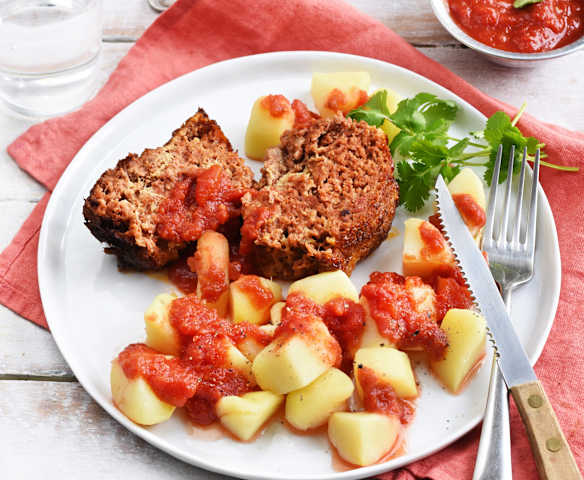Pain de viande à l'orientale
