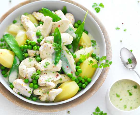 Blancs de poulet vapeur saveur citron