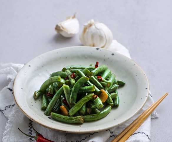 辣炒四季豆 辣炒四季豆