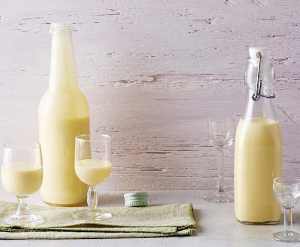 Orangen-Tonka-Eierlikör