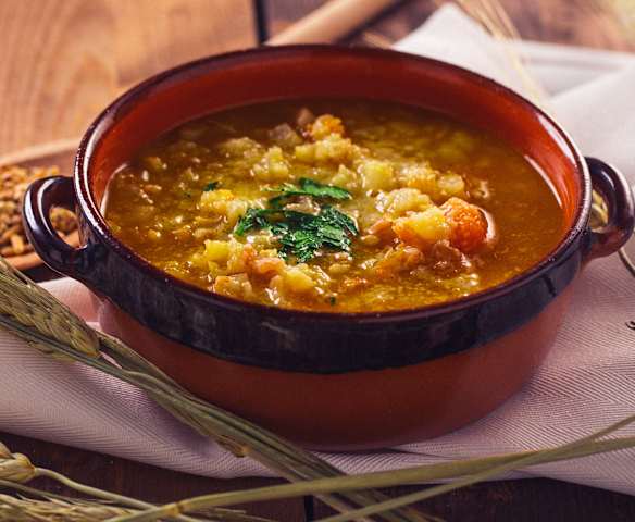 Zuppa di farro alla contadina
