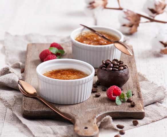 Kawowy crème brûlée