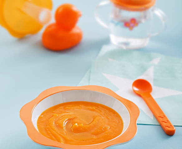 Patates, Havuç ve Sakız Kabağı Püresi