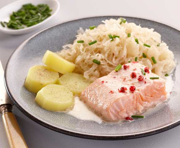 Chucrut marinero (Choucroute de la mer)