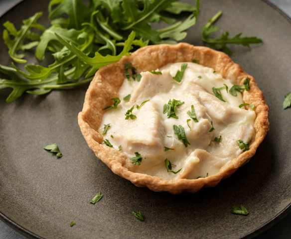 Hähnchen-Spargel-Tartelettes