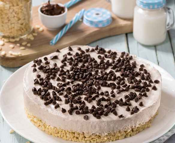 Torta fredda alla crema gianduia
