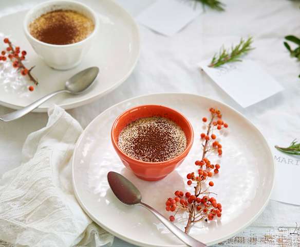 Leite creme de café