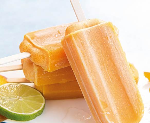 Helado de mango y yogur