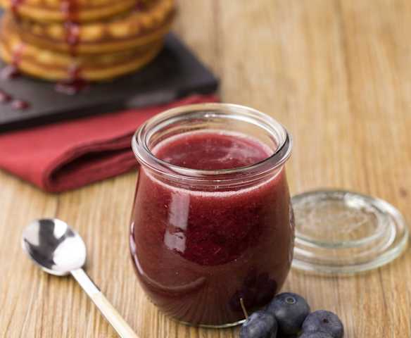 Sciroppo di mirtilli