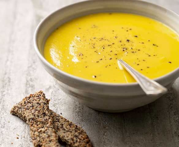 Carrot, Apple and Ginger Soup