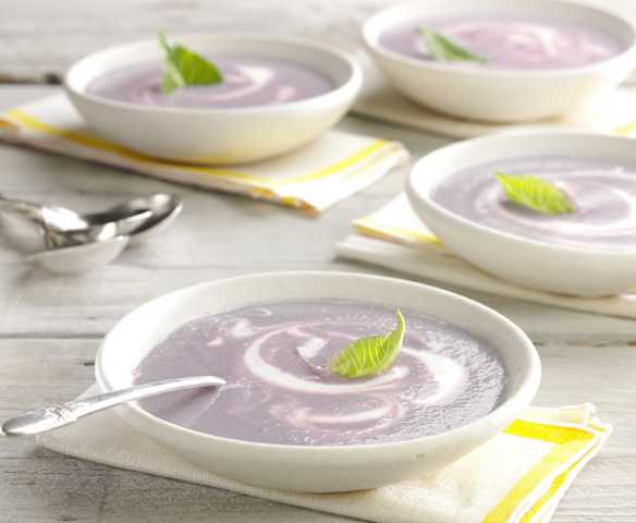 Purple Cauliflower Soup