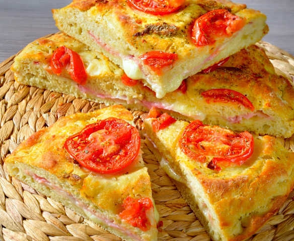 Focaccia à la pomme de terre