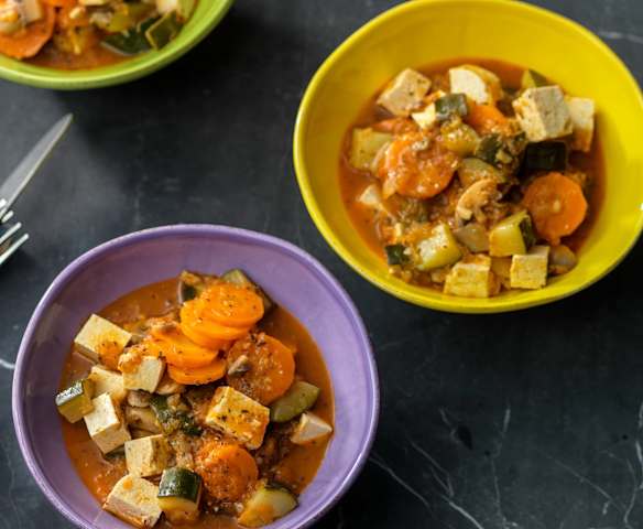 Рагу с тофу