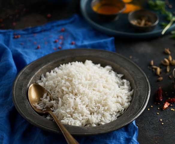 Arroz basmati (Cocción de arroz)