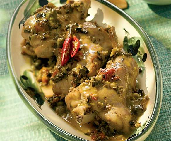 Coniglio alla siciliana