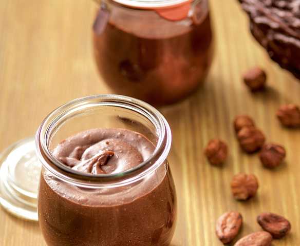 Pâte à tartiner au chocolat et à la noisette