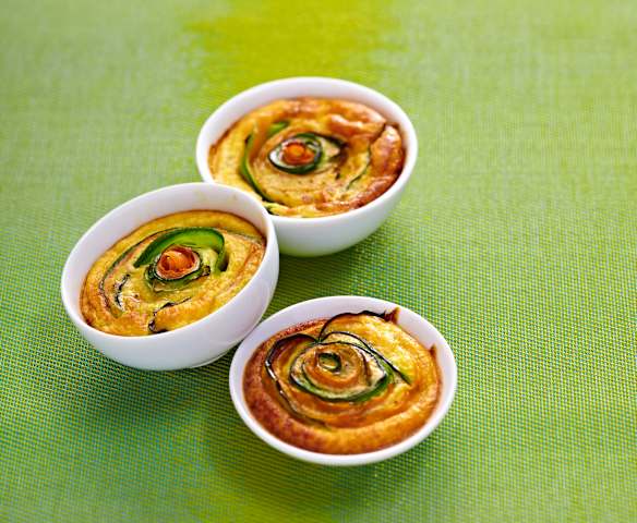 Fleurs de courgette et de carotte