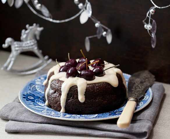 Sago plum pudding