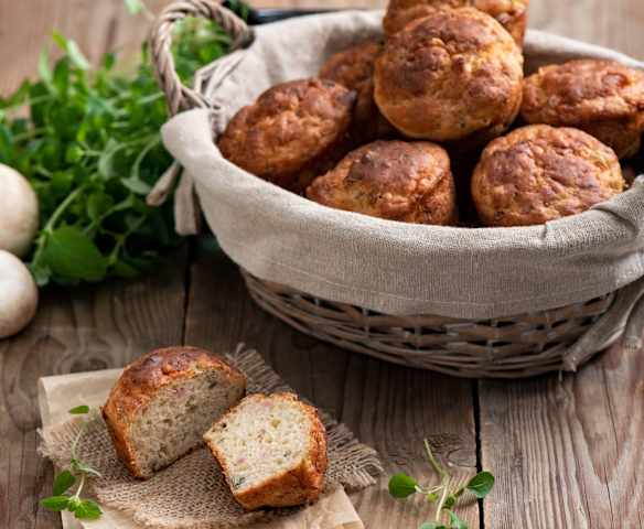 Pizzowe muffiny Pizzowe muffiny