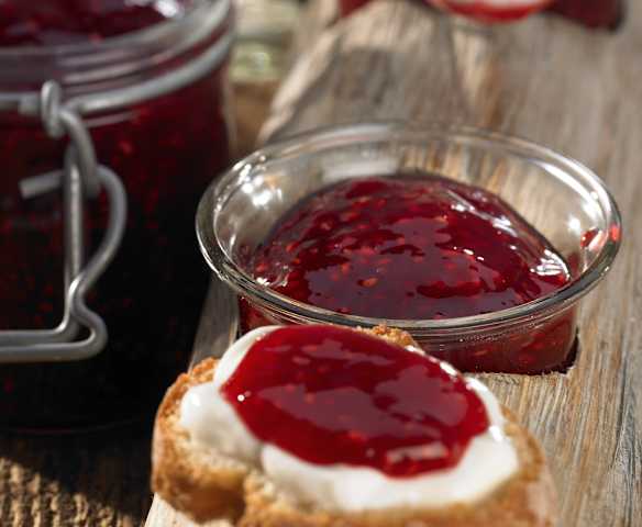 Himbeer-Konfitüre mit Agar-Agar