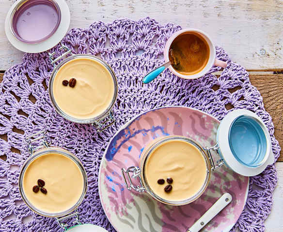 Yogurt al caffè (con fermenti per yogurt)