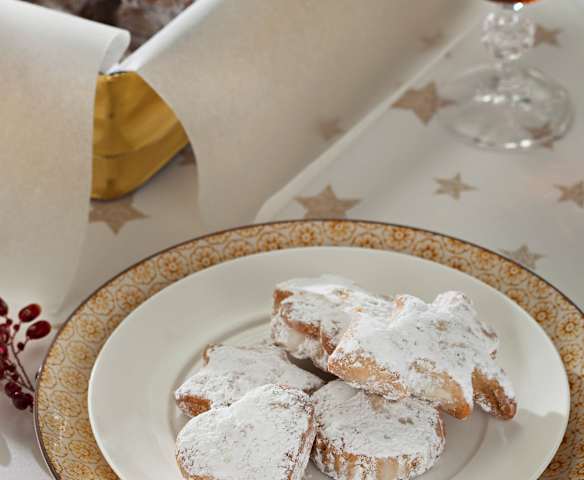 Mantecados empolvados