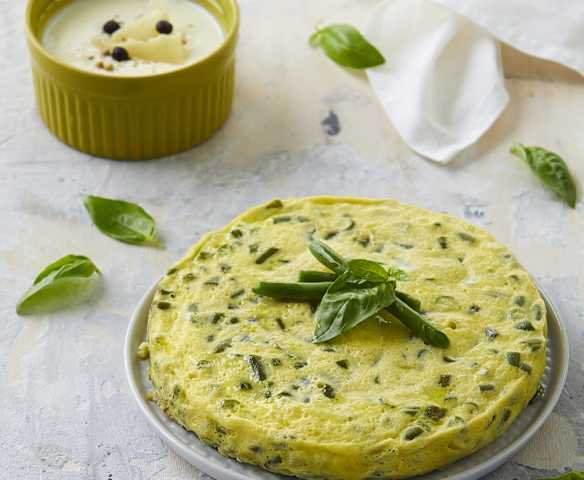 Sformato di fagiolini con salsa al pecorino (Bimby Friend)