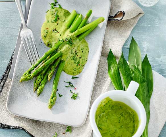 Bärlauch-Zabaglione