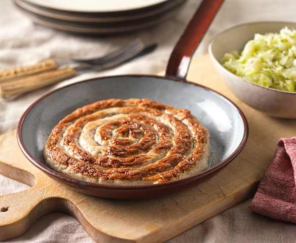 Weisse Bratwurstschnecke